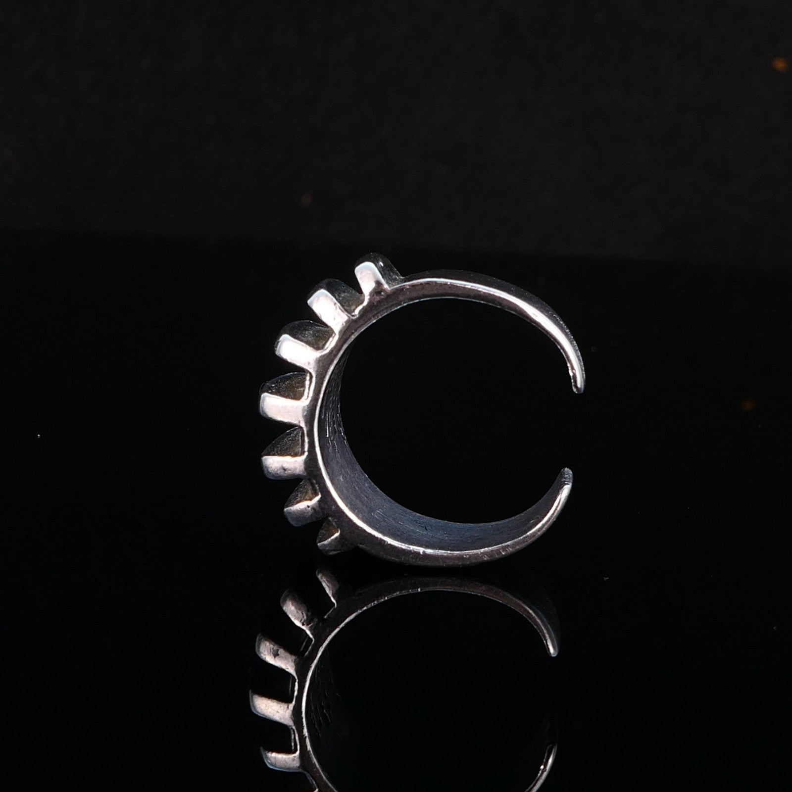 Anna Greter Eker for Plus Studios Silberring 925 Silber Gr. 59 Norway Vintage Modernist