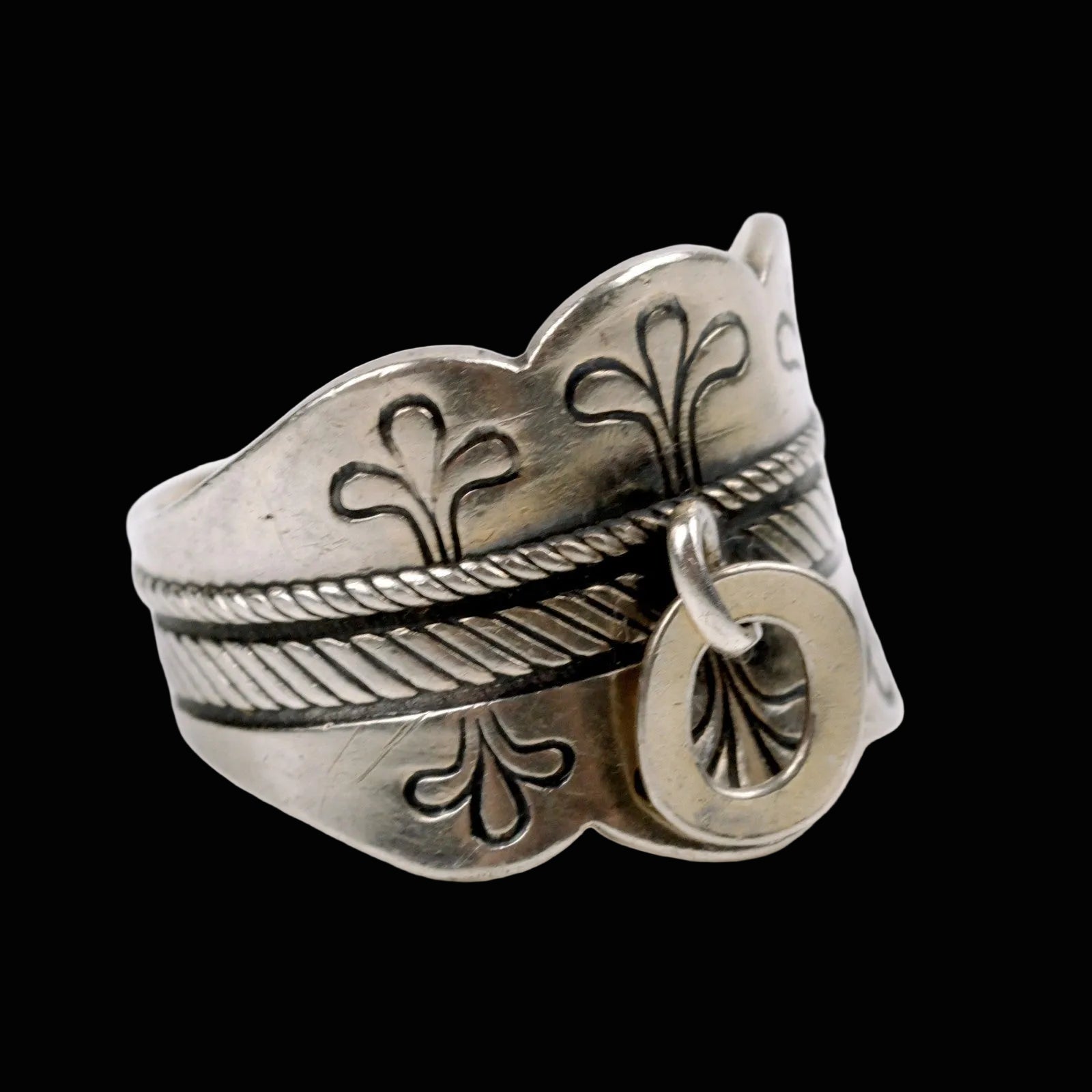 Kalevala Koru Finnland Vintage 916 Silber Sterling Ring Sami Laplander RG 58 (18,4 mm Ø)