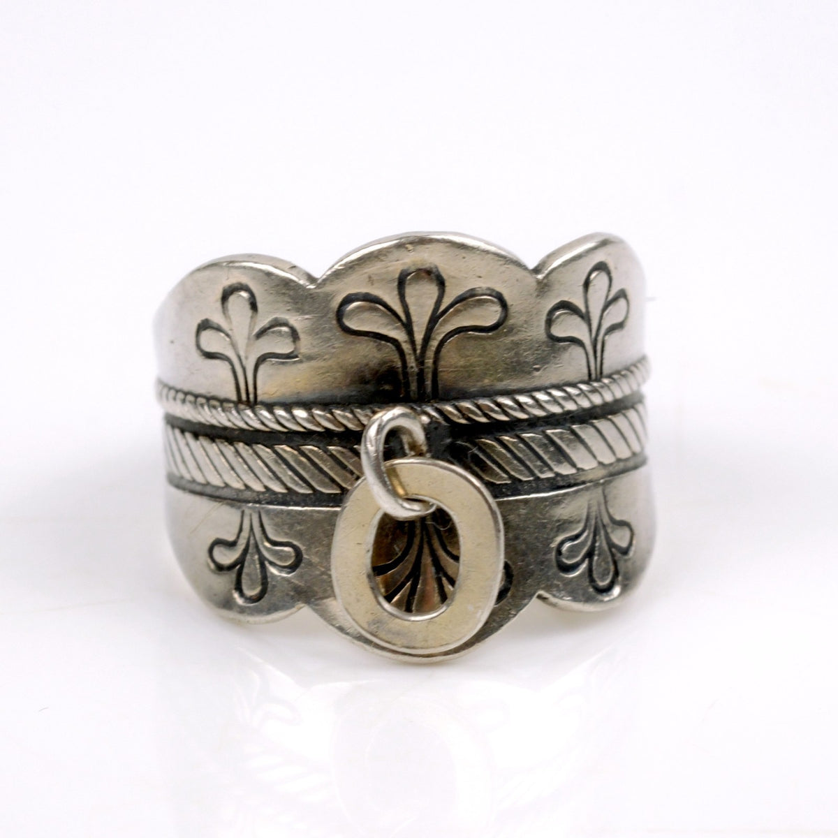 Kalevala Koru Finnland Vintage 916 Silber Sterling Ring Sami Laplander RG 58 (18,4 mm Ø)