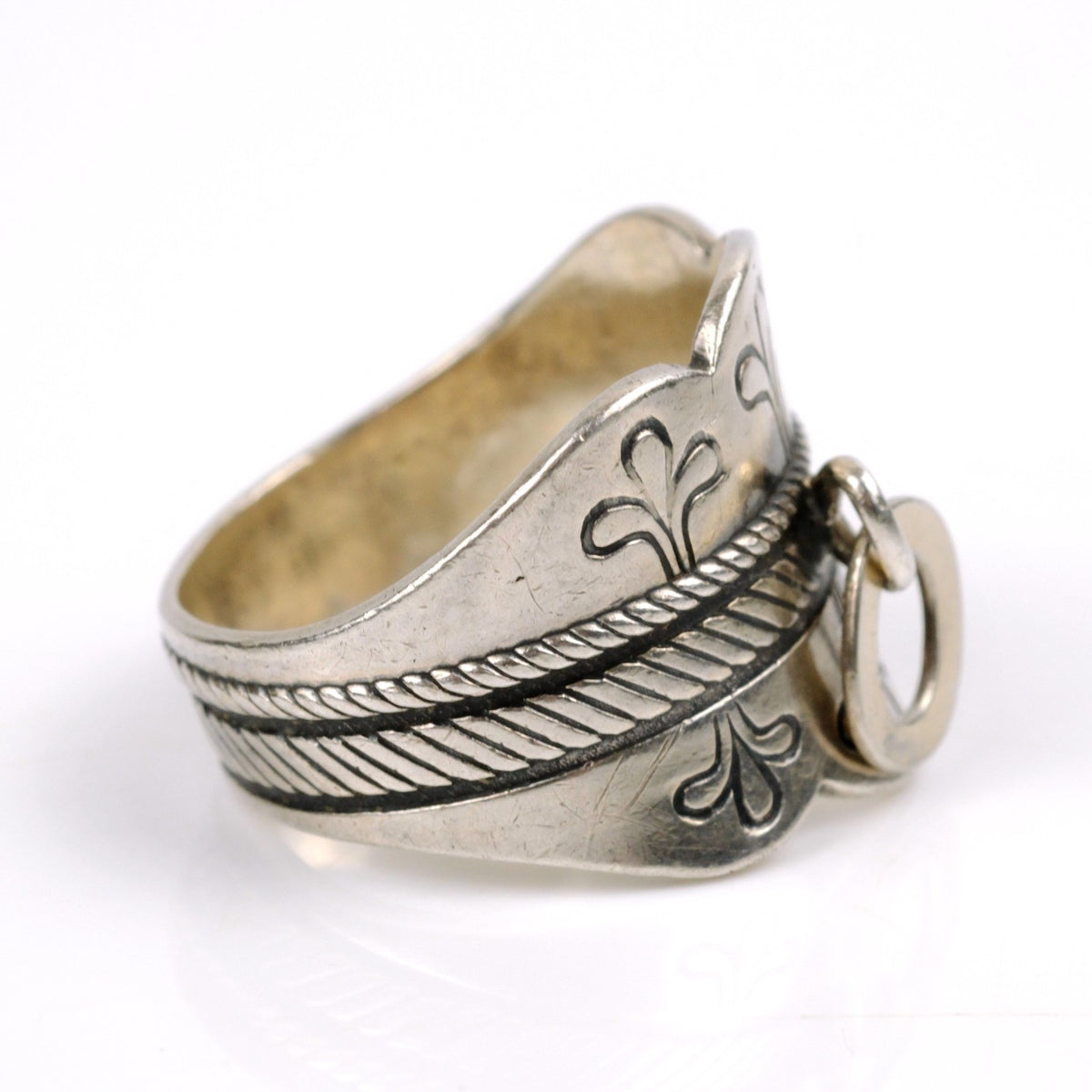Kalevala Koru Finnland Vintage 916 Silber Sterling Ring Sami Laplander RG 58 (18,4 mm Ø)