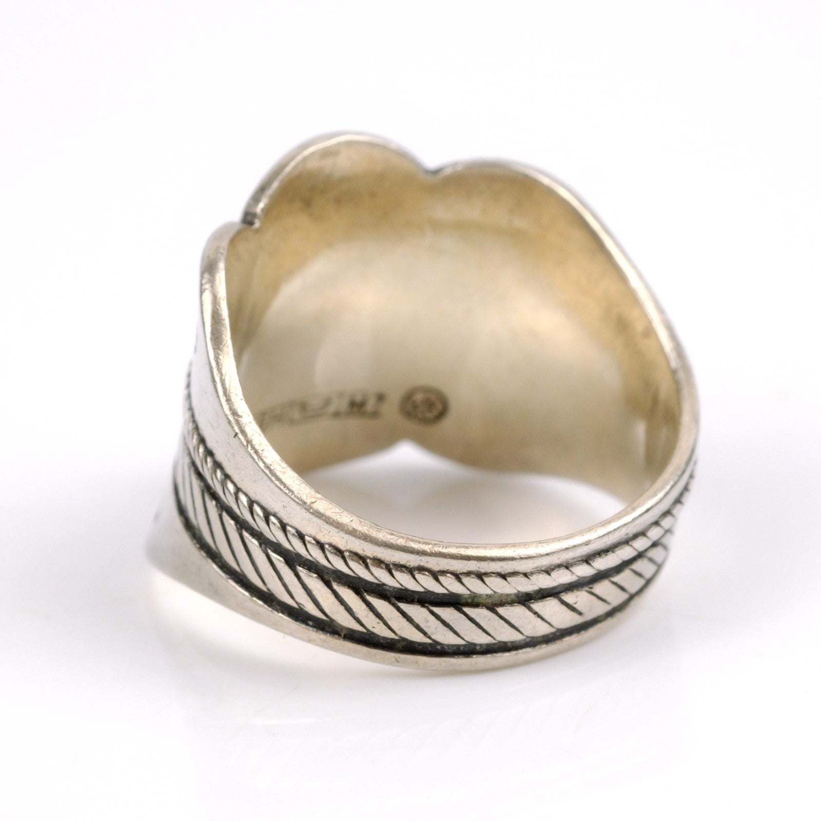 Kalevala Koru Finnland Vintage 916 Silber Sterling Ring Sami Laplander RG 58 (18,4 mm Ø)