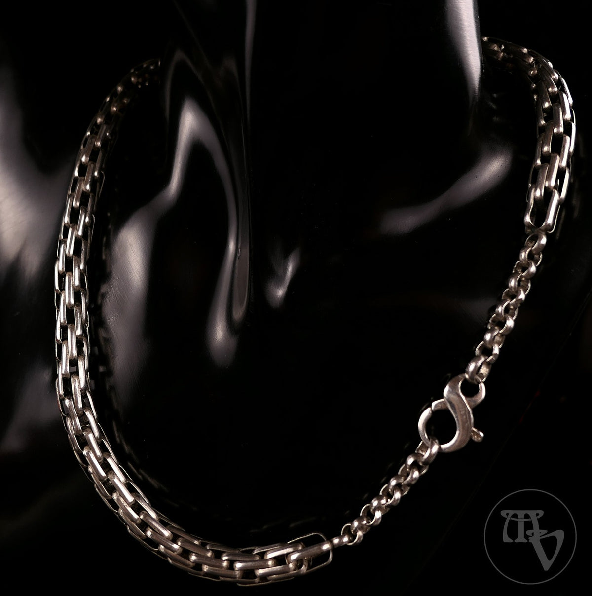 Massive 925er Silber Silberkette Geflochten Seil Rope Chain 45cm lang 9mm 58,7g