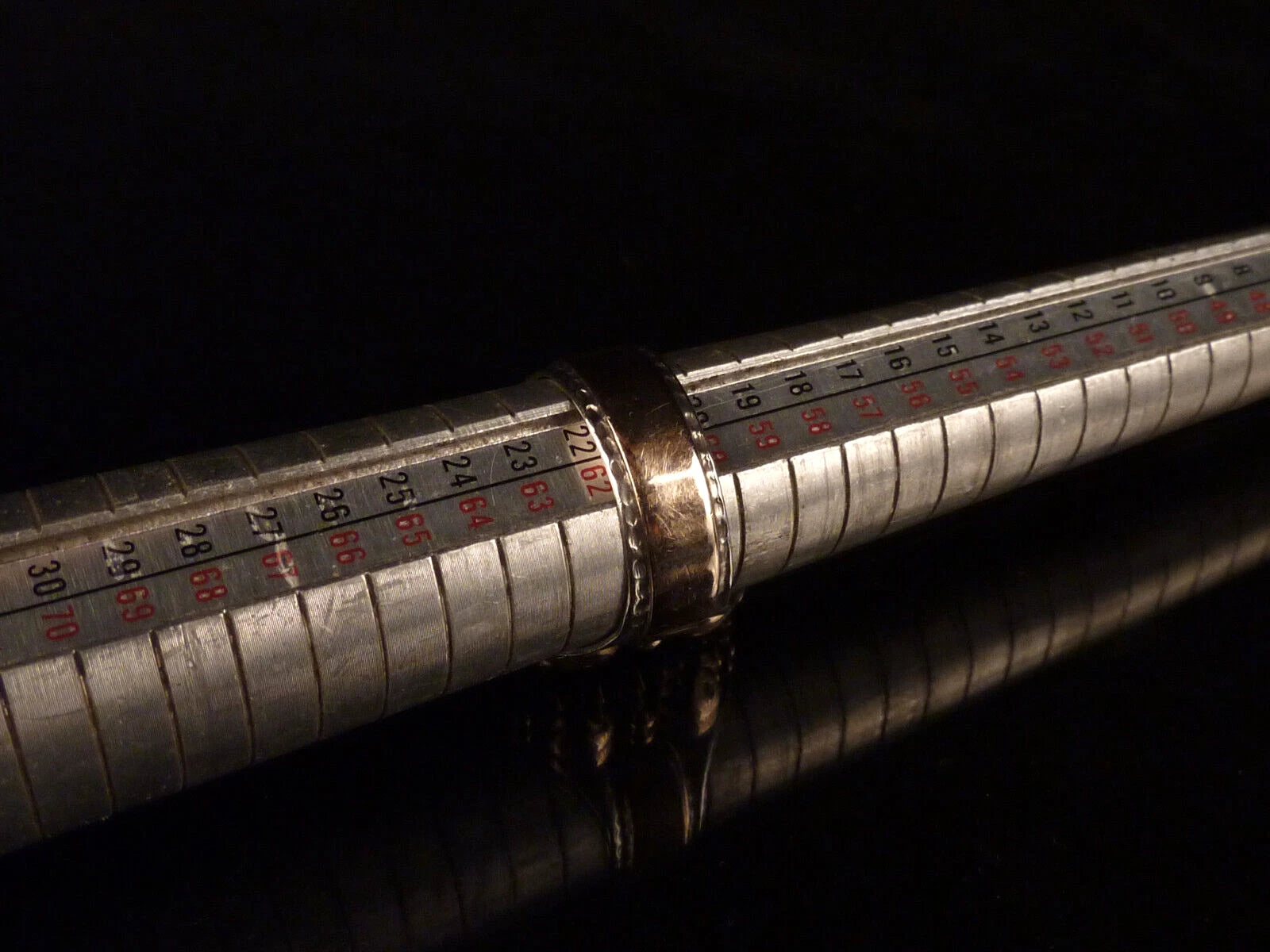 Antiker Monogrammring Siegelring Initialen WA / AW Silberring 835 Silber & min. 333 Gold RG 62 (19,7mm Ø) Vintage Alt