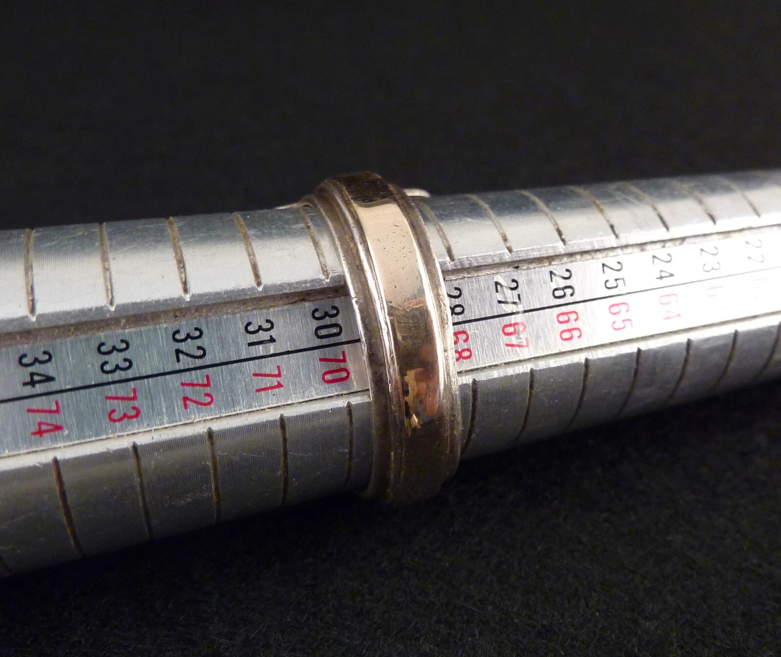 Antiker Monogrammring Siegelring Initialen WH oder HM Silberring 900 Silber & 333 Gold RG 69 (22,0 mm Ø) Vintage Alt