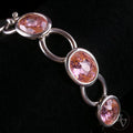 Massives 925 Sterling Silber Armband von Thomas Sabo mit Rosa Zirkonias 925 Silber 19cm 48,2g Vintage