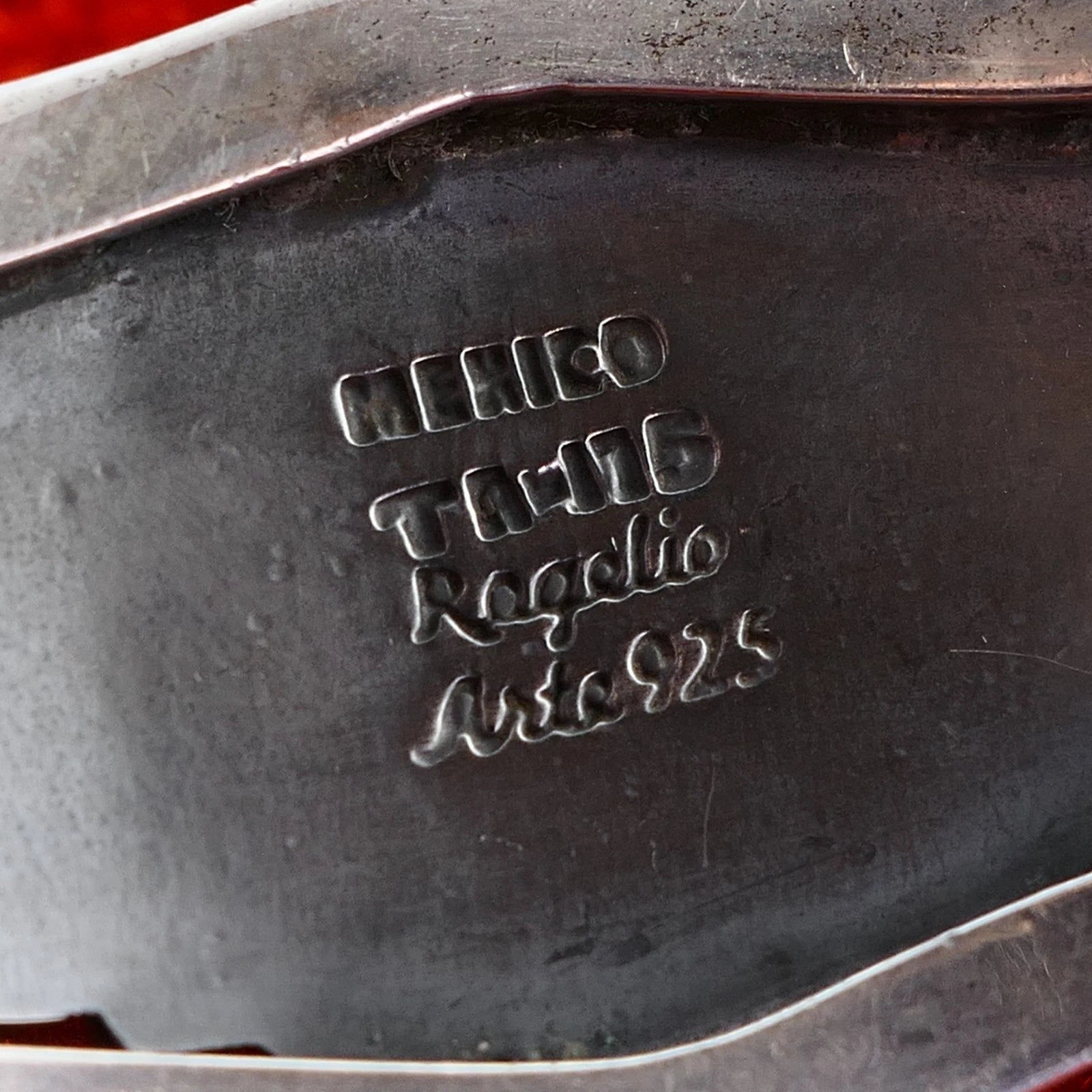 Breiter 925 Sterling Silber Türkis Armreif Armspange Kokopelli Spieler 18cm Alt Vintage - aus Taxco Mexiko