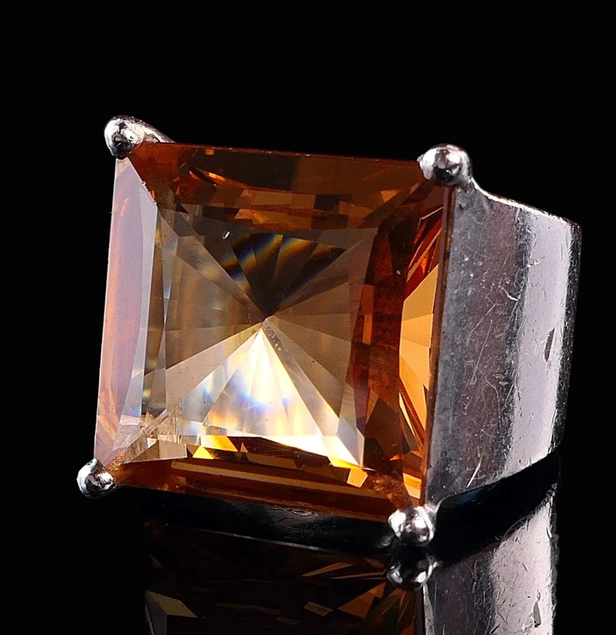 Massiver Statementring von Thomas Sabo Silberring aus 925er Silber RG 54 (17,2 mm Ø)