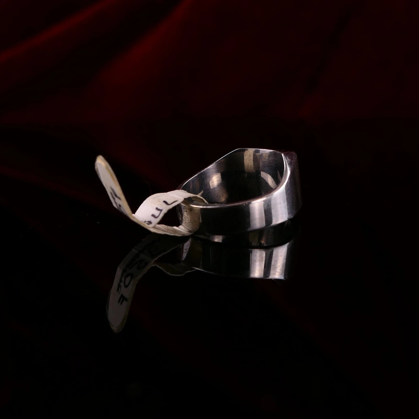Vintage Monogrammring - Siegelring Initialen Q / O Silberring mind. 800 Silber RG 55 (17,5 mm Ø) Vintage aus Frankreich