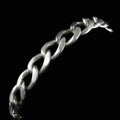 Vintage Armband - Massives Panzerarmband Silberarmband für Herren oder Damen aus 835 Silber 23,0cm