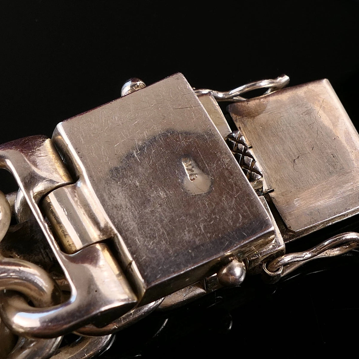 Massives Panzerarmband Silberarmband 925 Silber Länge 20,5cm Gewicht: 179g - Cuban Link Bracelet